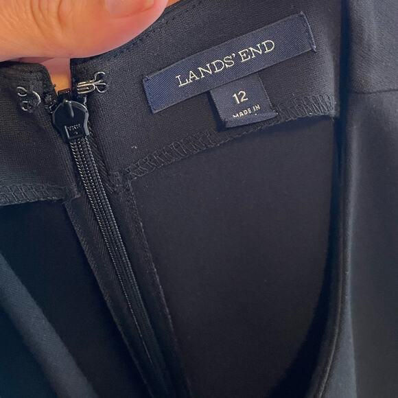 Lands End Ponte Sheath Dress NWOT - Picture 4 of 5